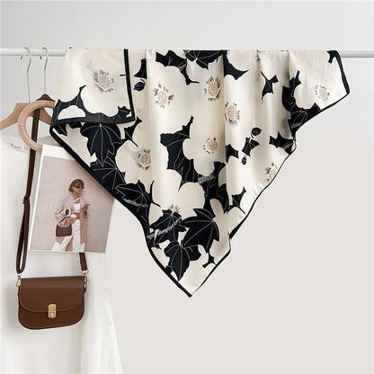 Fashion Print Square Scarf