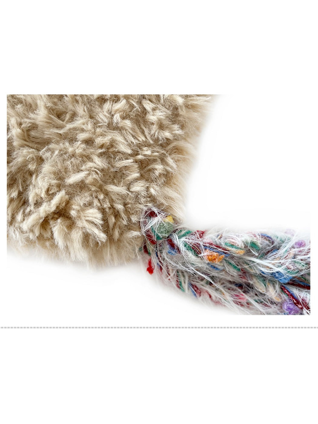 Haila - Knitted Plush Beanie with Earflap