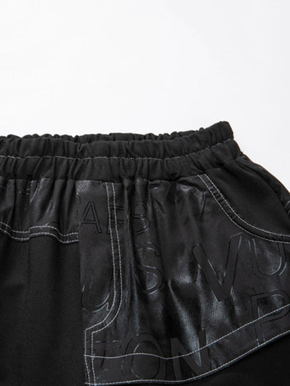 Fashion Loose Split-Joint Harem Pants
