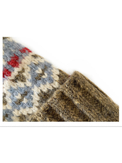 Haila - Women’s Winter Knitted Pom-Pom Beanie