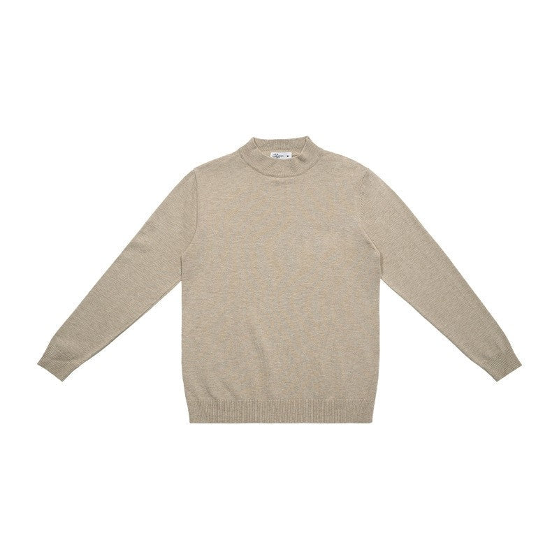 Half High Neck Knit Sweater