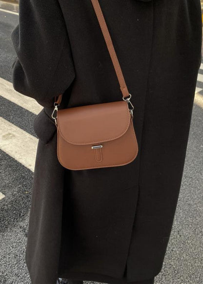 One Shoulder Bag Faux Leather Minimalist Style