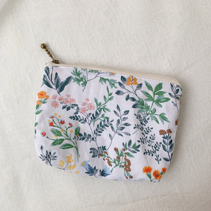 Cosbai - Canvas Printed Coin Purse