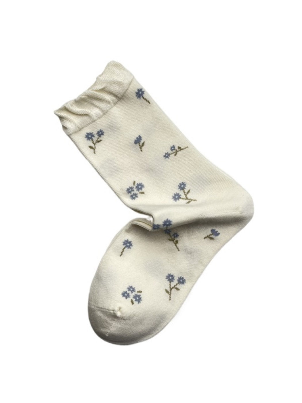 Rufia - Cute Floral Winter Sweet Socks - Soft &amp; Warm
