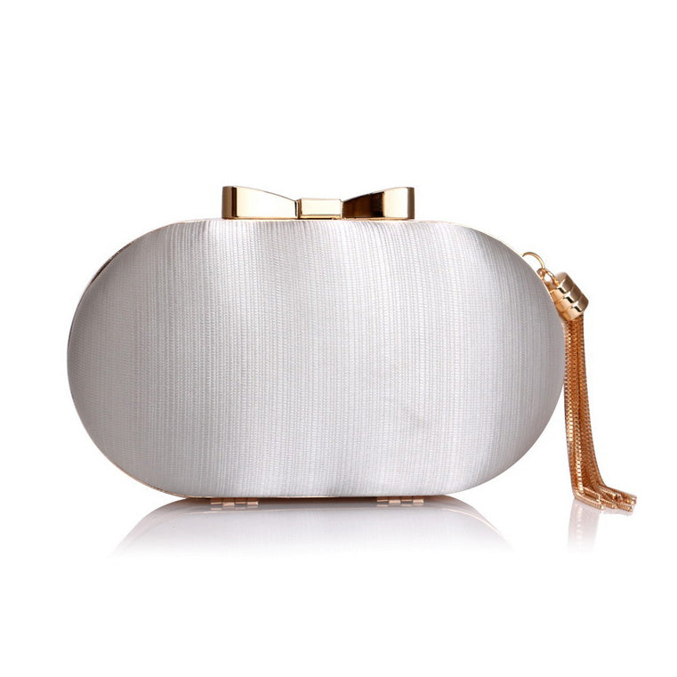 Silk Round Banquet Handbag