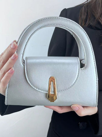 Hollow Solid Color Crossbody Bags