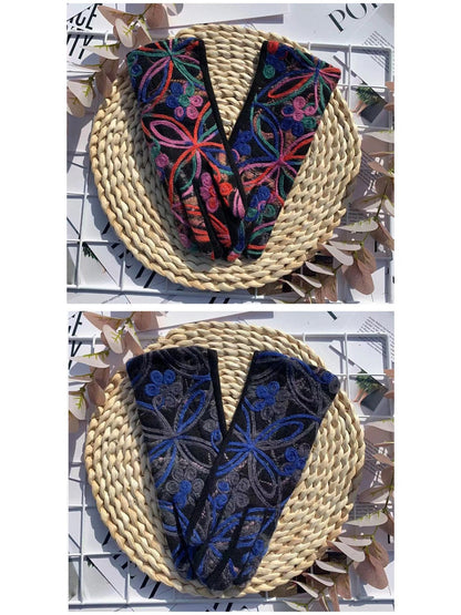 Gloving - Boho Embroidered Warm Outdoor Gloves