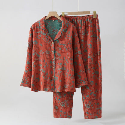 Yojams -  Floral Sleepwear Long-Sleeve Top And Pants Set