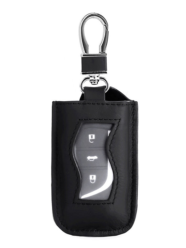 Solid Simple Durable  Car Key Bag Keychain Wallet