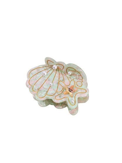Clio - Ocean Seashell-Shaped Hair Clips