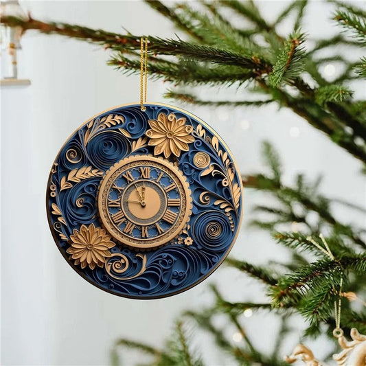 Round Colorful Car Ornament Party Decor Pendant