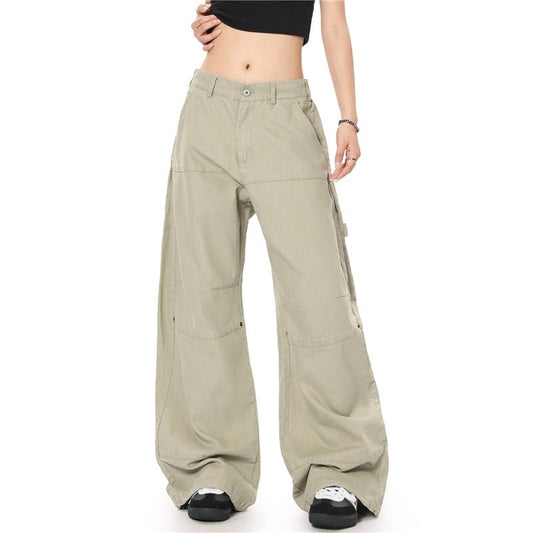 Loose Wide Leg Straight Casual Pants