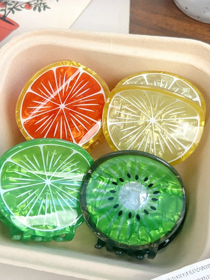 Clio - Fruit Slice Hair clips - Creative &amp; Fun