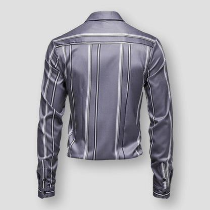 Saint Morris Milan Striped Dress Shirt