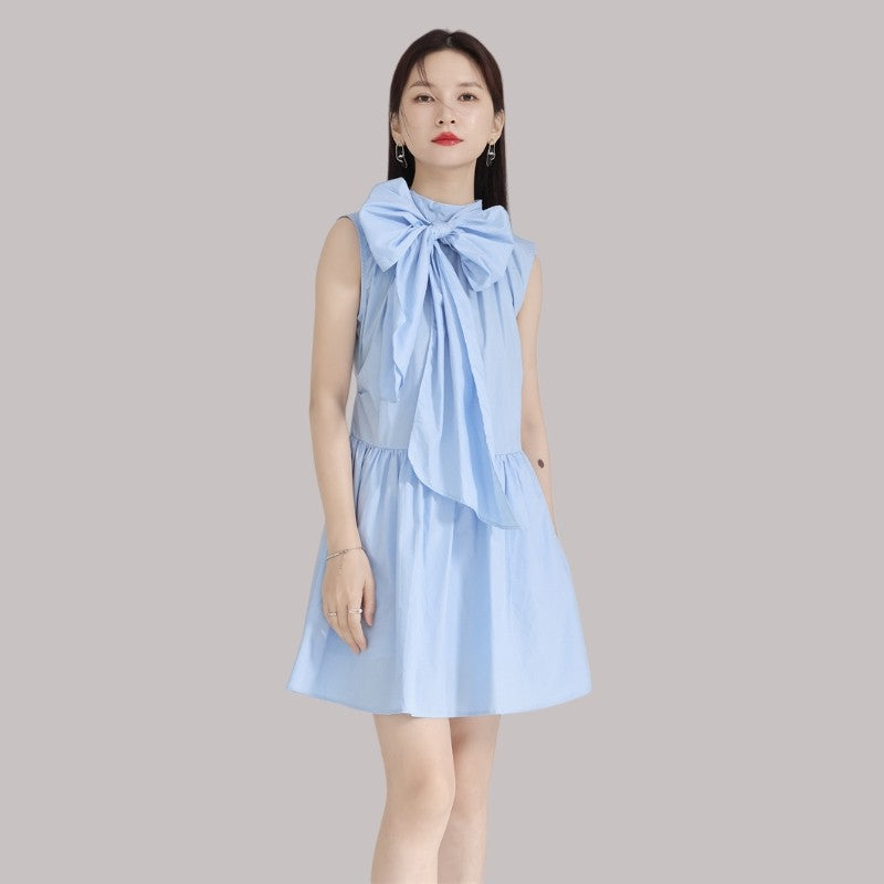 Bow Knot Short Dress