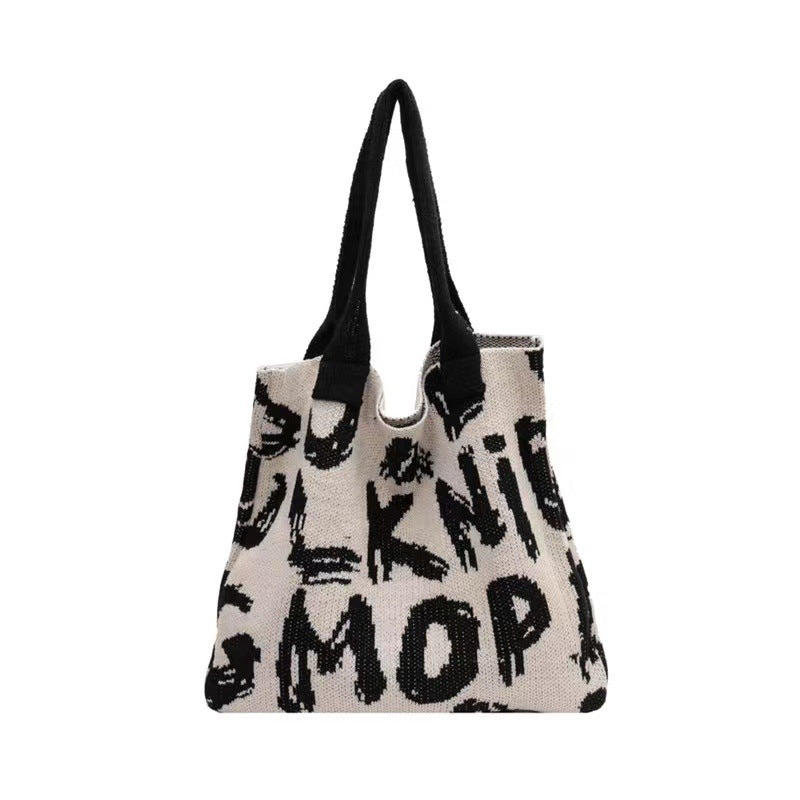 Crochet Tote Bag Large Capacity Tote Bag