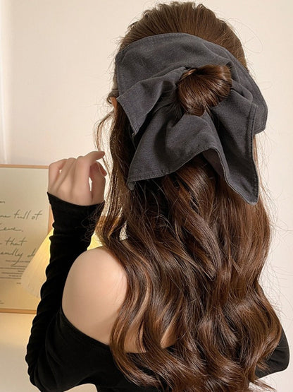 Clio - Durable Square Fabric Hair Ties - Simple &amp; Chic