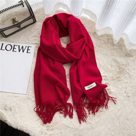 Fashion Imitation Cashmere Warm Scarf