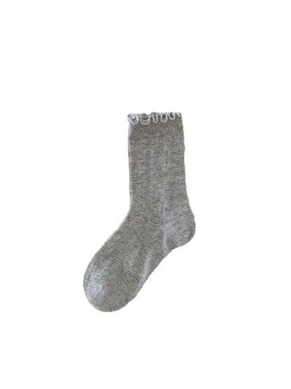 Rufia - Floral Mesh Summer Socks - Feminine &amp; Breezy