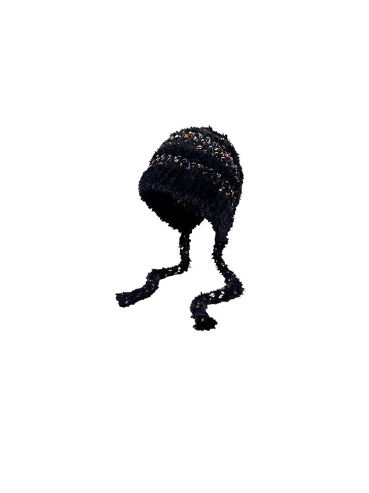 Haila - Winter Knitted Beanie with Colorful Speckled Patterns