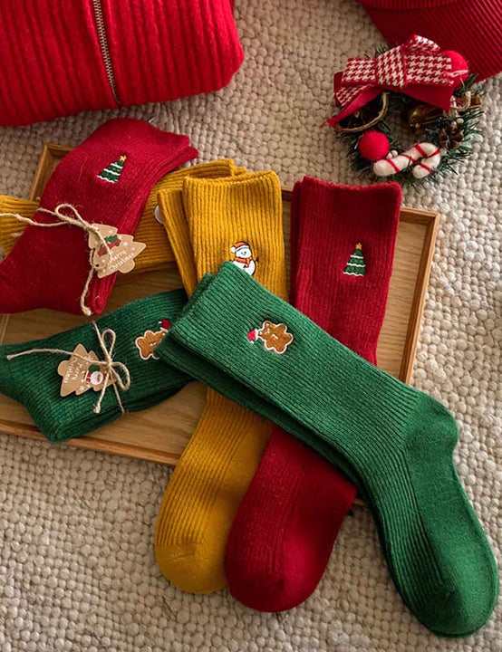 Embroidered Socks