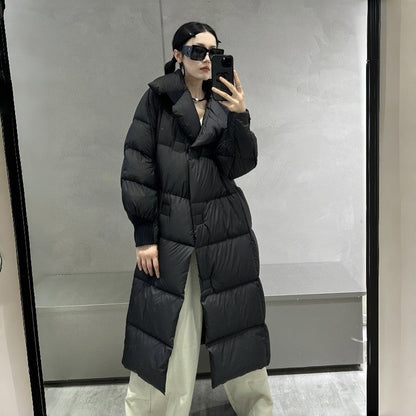 Long Pleeve Padded Polyester Coat Plus Size Loose