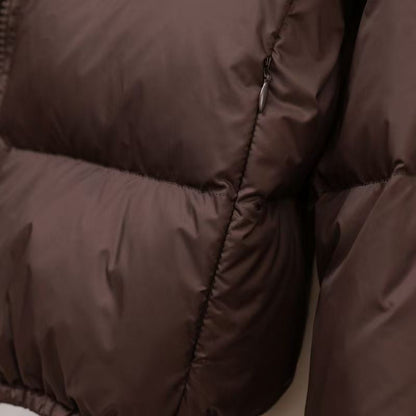Solid Color Short Cotton Jacket