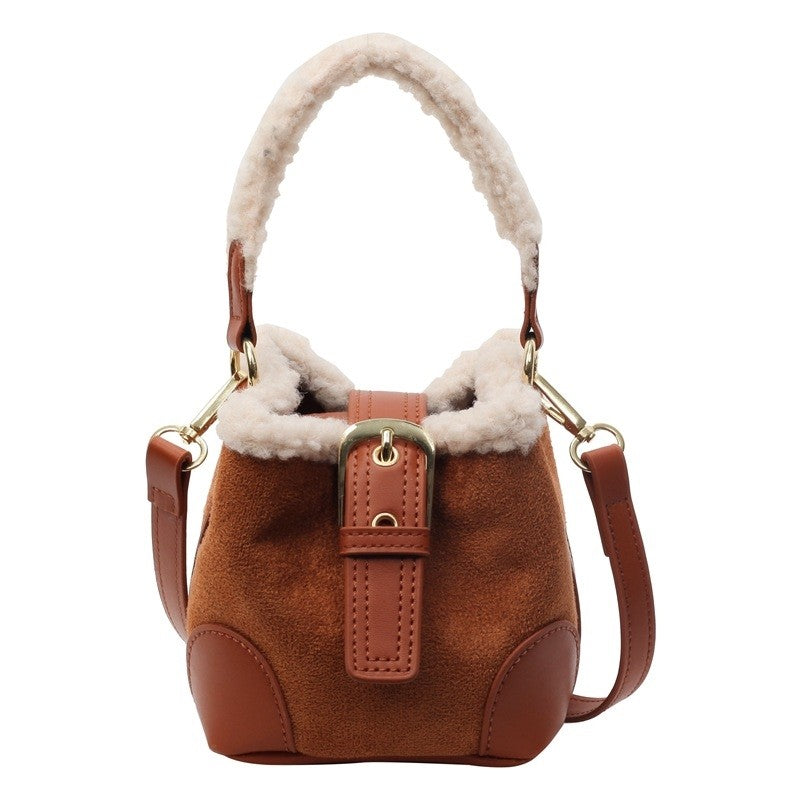 Retro Handbag With Pendant