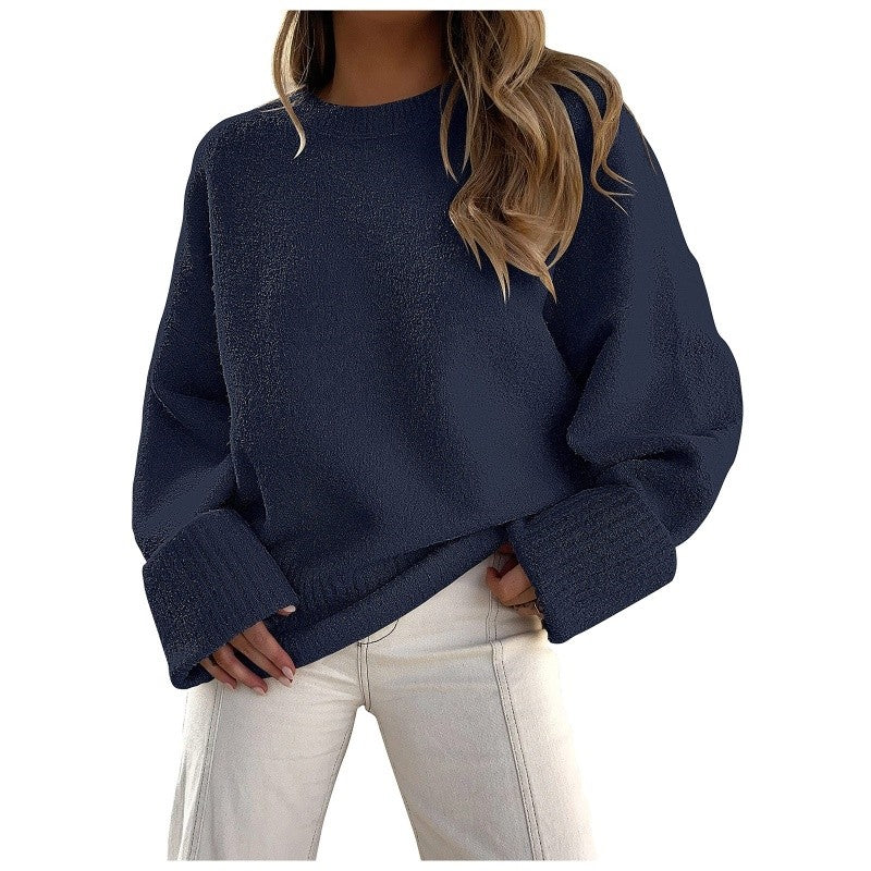 Loose Solid Sweater