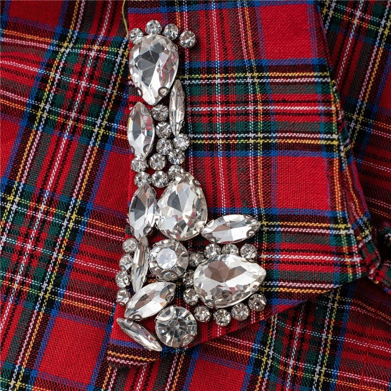 Diamond Studded Detachable Shirt Collar