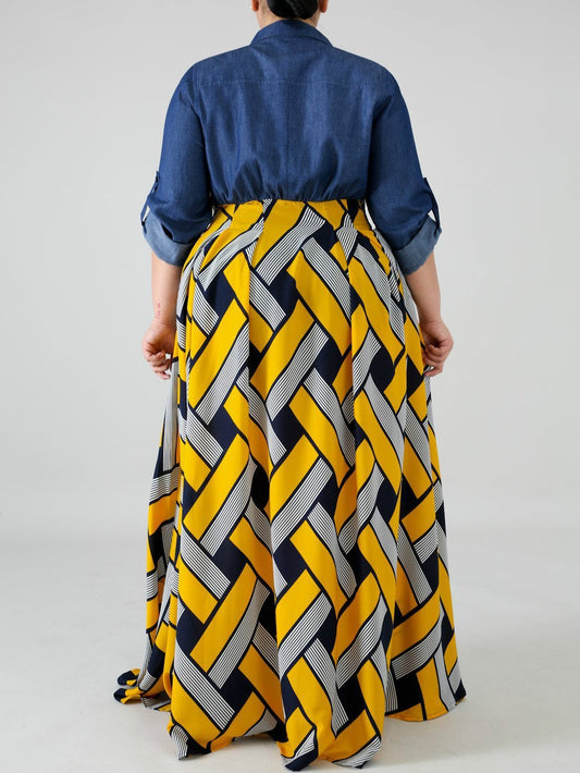 Be The Queen Plus Size Maxi Dress