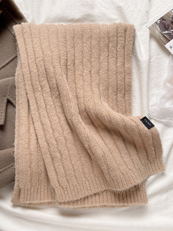Casual Simple 5 Colors Knitting Scarf
