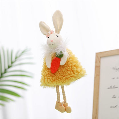 Easter Bunny Holding Carrot