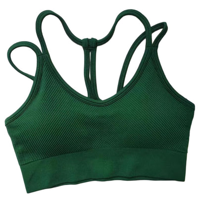 Stepo - Slim Strap Sports Bra Yoga Camisole