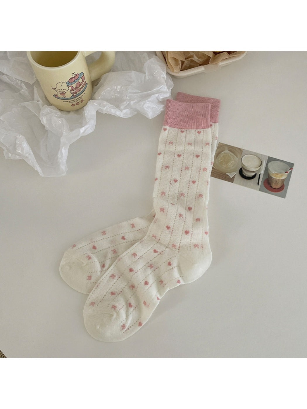 Rufia - Lolita Mesh Socks - Sweet &amp; Airy