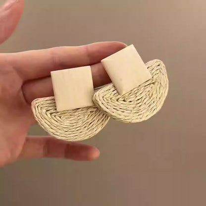 Earwish - Boho Woven Earrings – Unique &amp; Natural