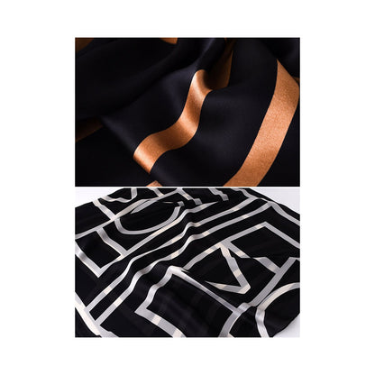 Original Vintage Geometry Printed Shawl&Scarf