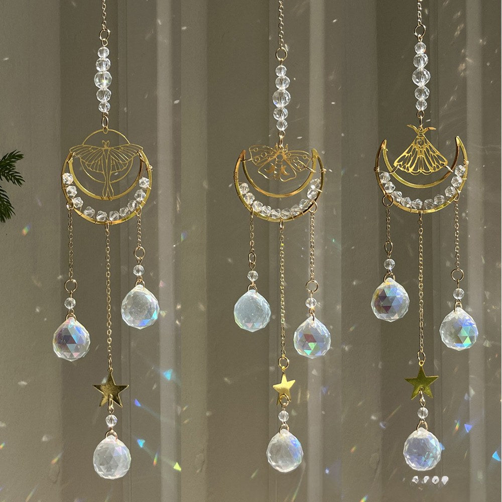 Hollow Out Butterfly Moon Hangings