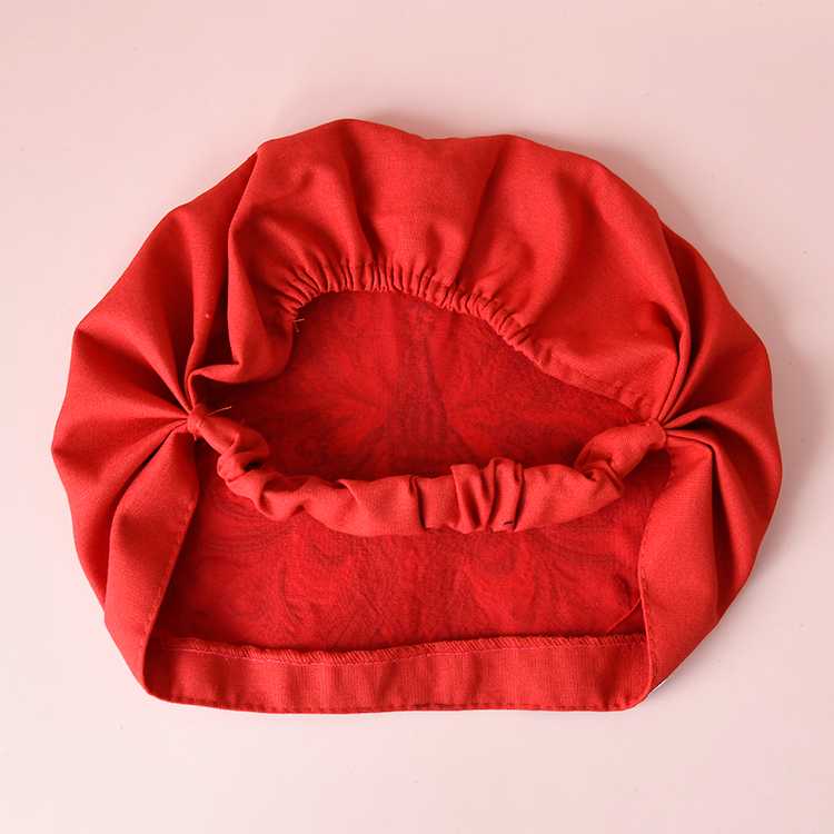 Embroidered Headgear Spring And Autumn Thin Disc Hair Headscarf Hat Ethnic Style 2024 New White Hair Hat