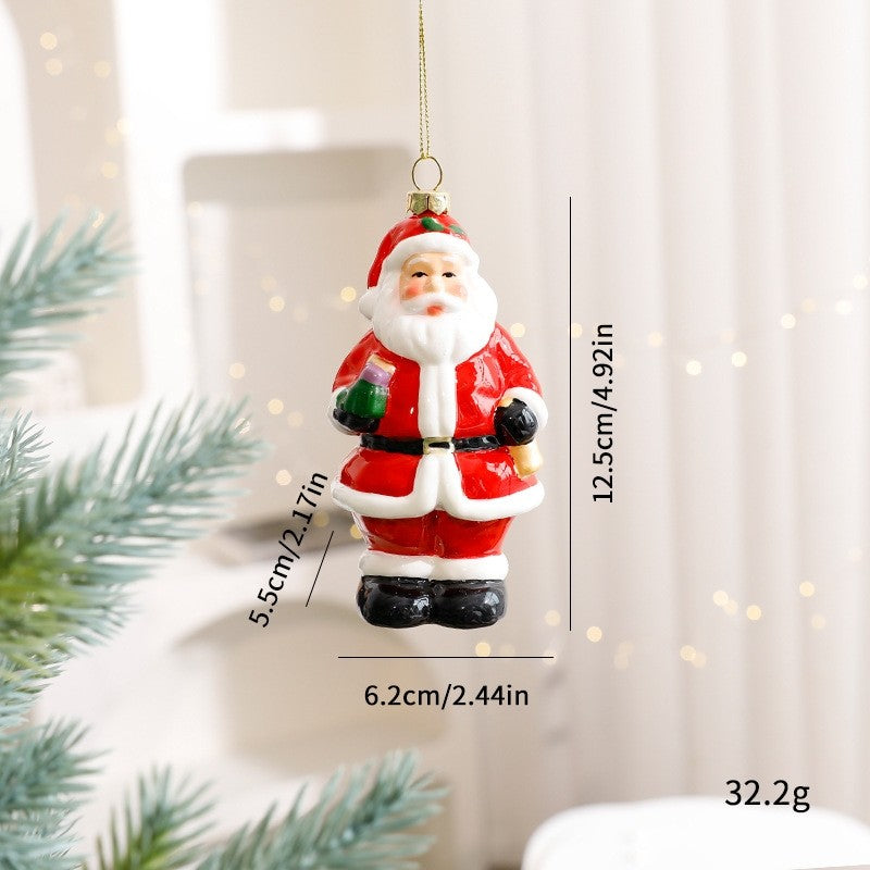 Christmas Wooden Candle Decorations