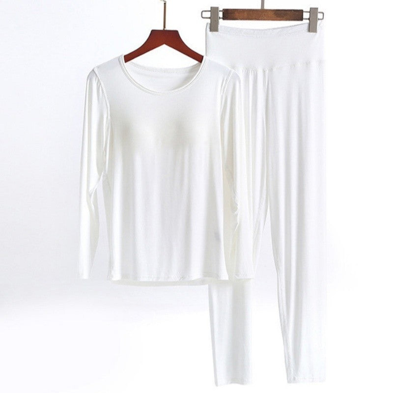 Padded Sleepwear Set With Built In Bra