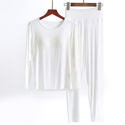 Padded Sleepwear Set With Built In Bra