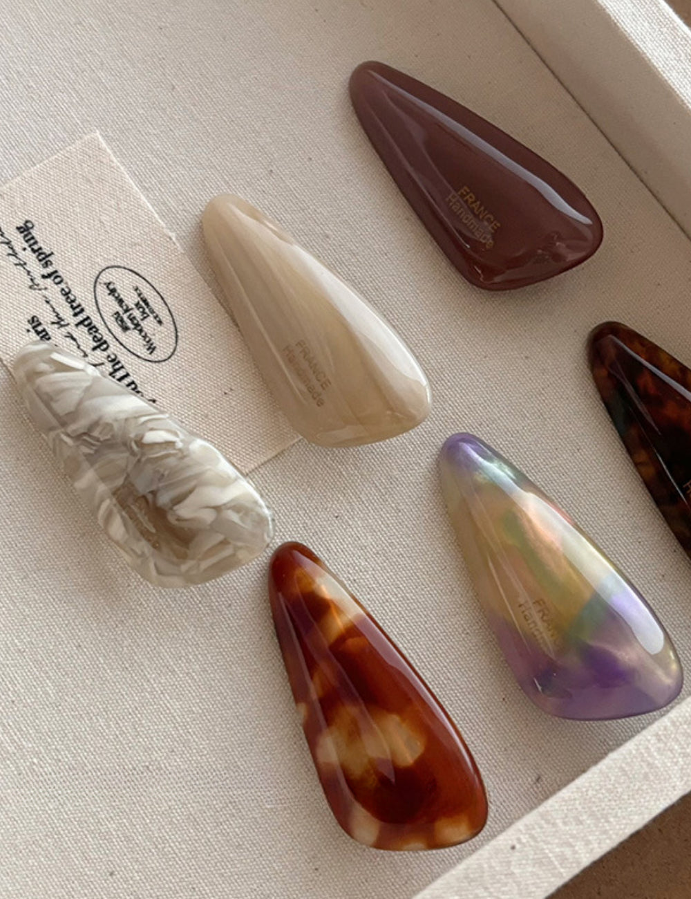Oval Mini Hair Clip