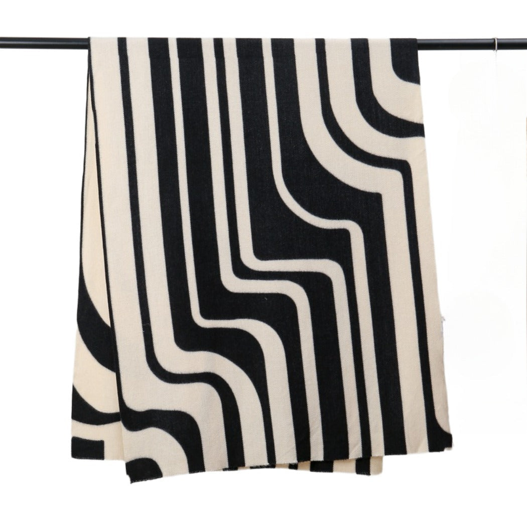 Scarvii -  Basic Classic Striped Scarf