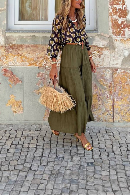 Megan Long Skirt