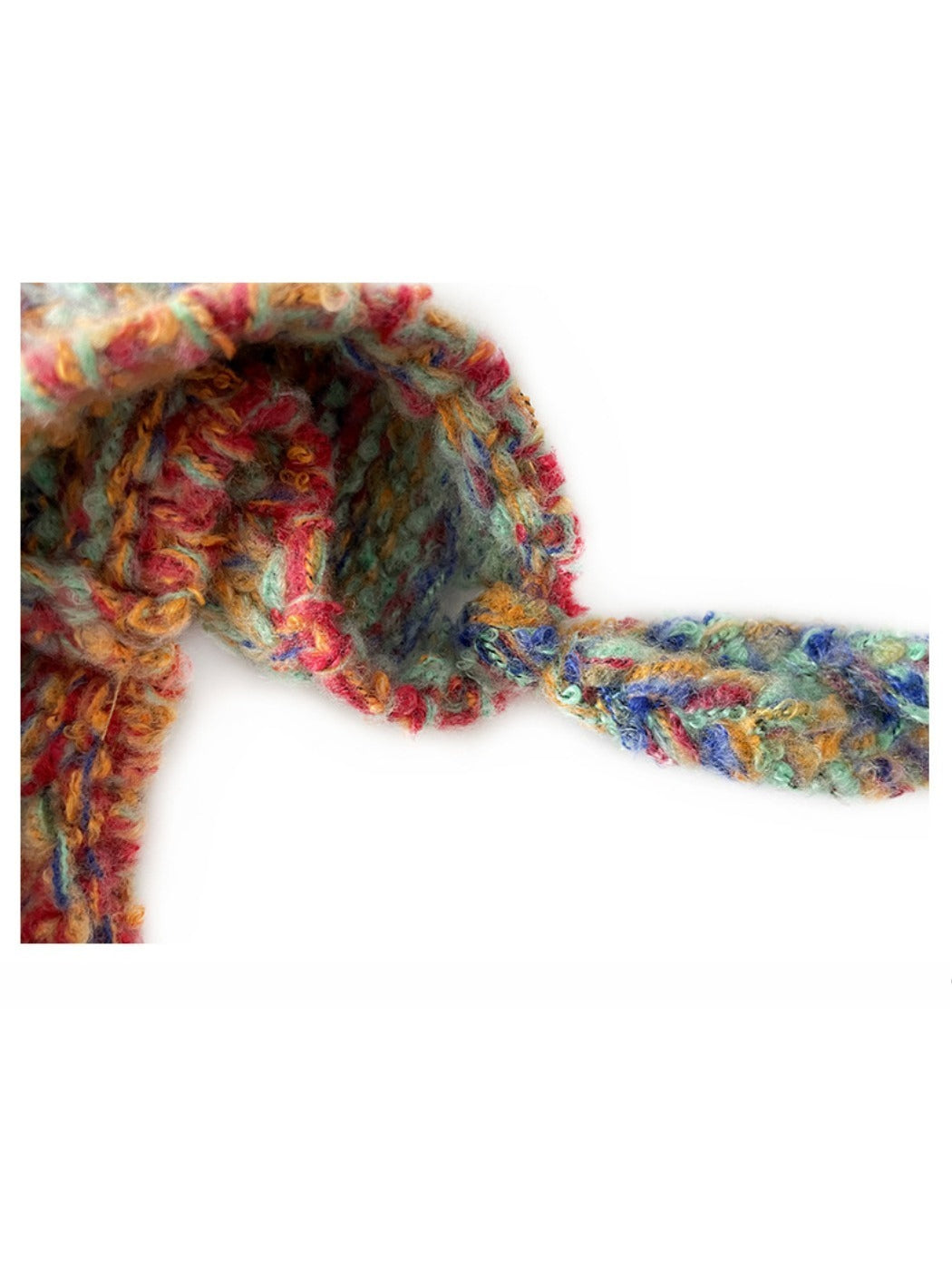 Haila - Women’s Colorblock Knit Earflap Beanie