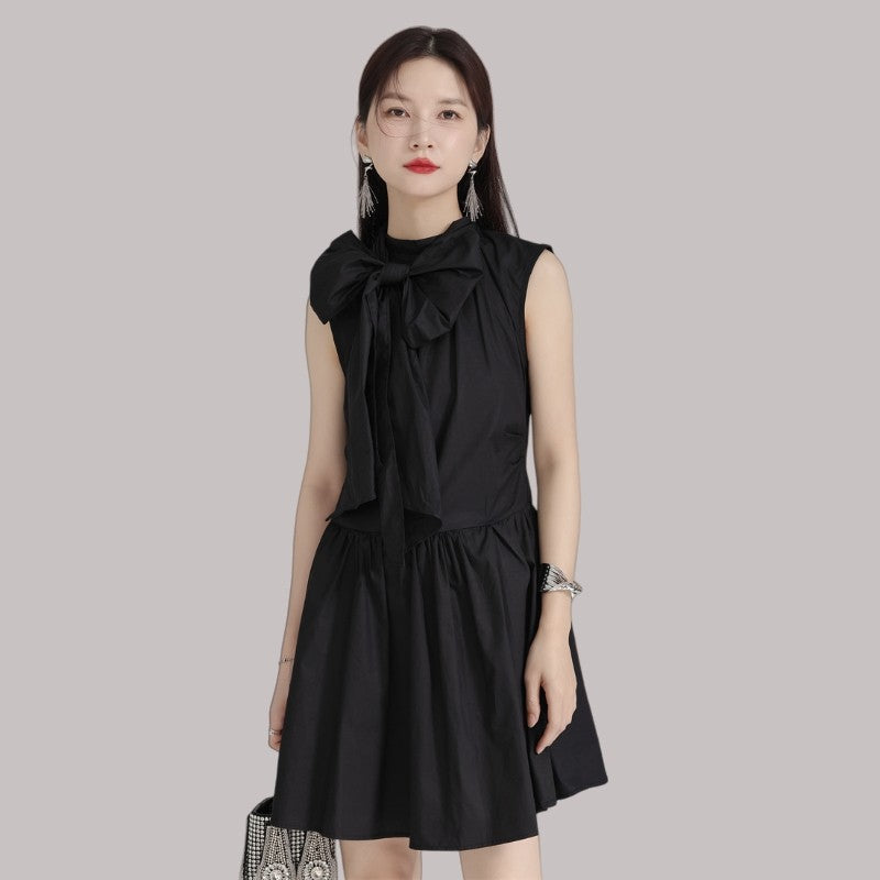 Bow Knot Short Dress