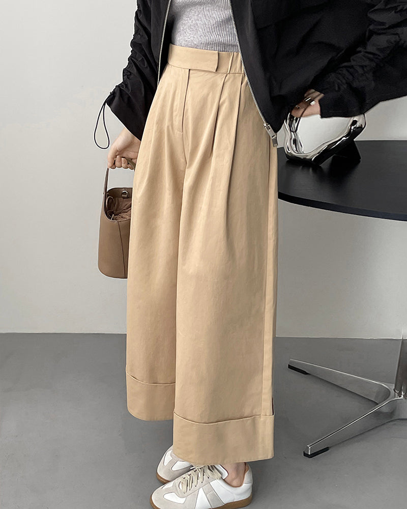 Wide Pants High-Waisted Loose Pants