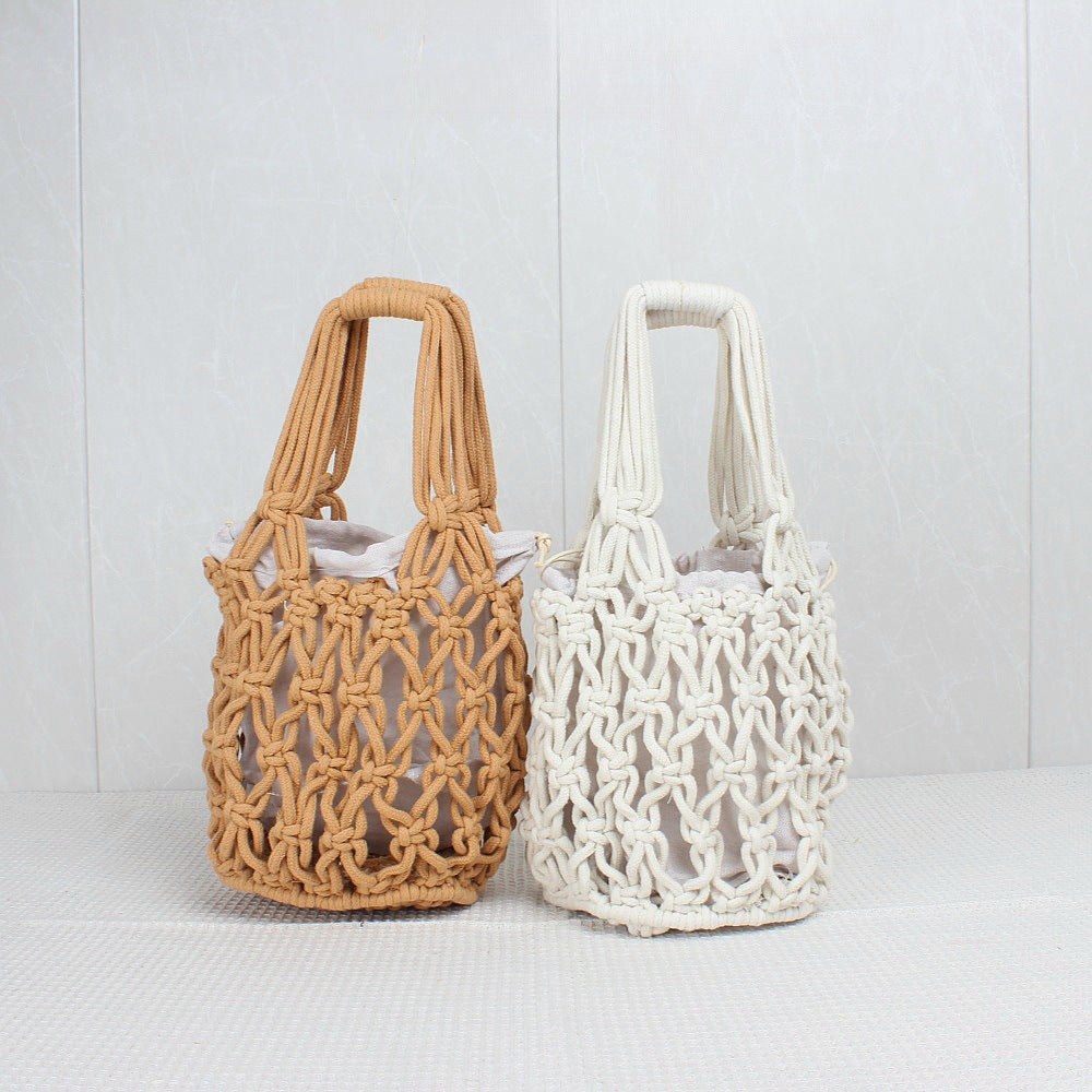 Crochet Market Bag Fishing Net Hollow Bag