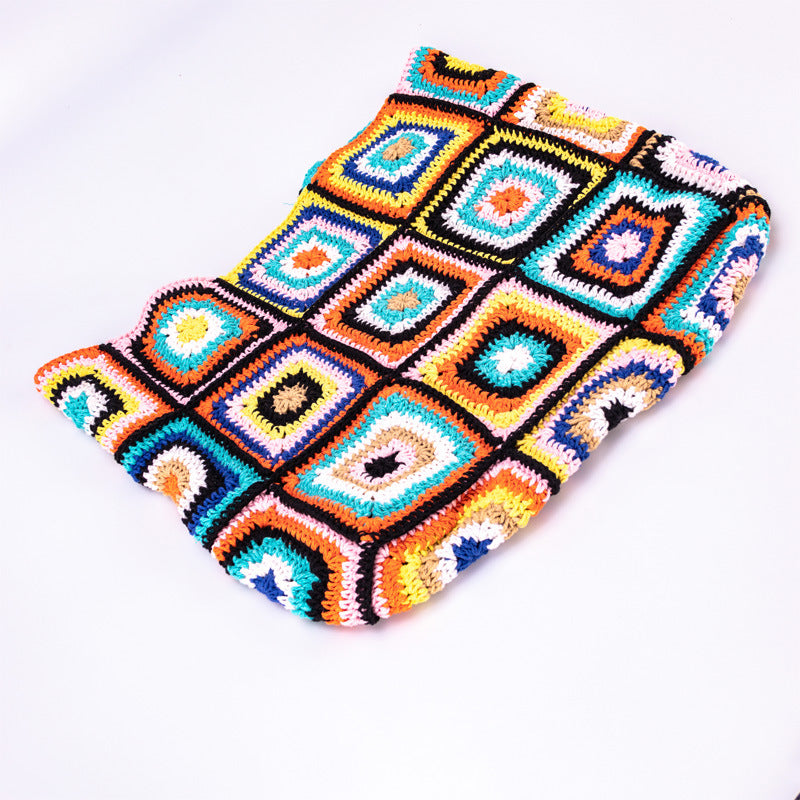 Crochet Granny Square Bag Jigsaw Bag